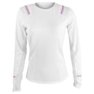 Lucky In Love Women's Winning Streak Longsleeve - White