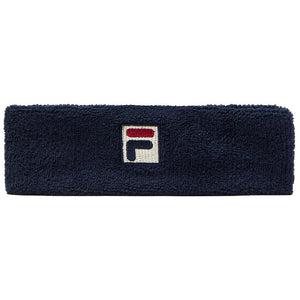 Fila Solid F Box Headband - Navy