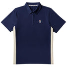 Fila Men's Casa Heritage Iconic Settanta Polo - Fila Navy