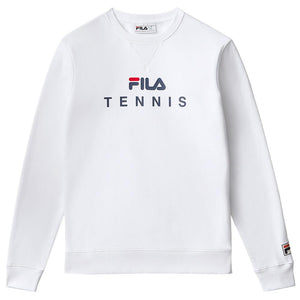 Fila Men's Essentials Tennis Sweat Shirt - White