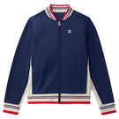 Fila Women's Heritage Iconic Settanta Jacket - Fila Navy/Gardenia