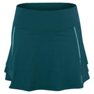 Lija Women's Time To Shine Down The Line 14" Skort - Harbor/Pastel