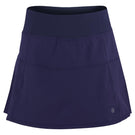 Lija Women's Holiday Deuce 13.5" Skort - Eggplant