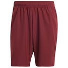 adidas Men's Club 7" Short - Shadow Red