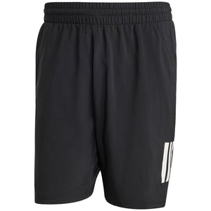 adidas Men's Club 3 Stripe 9" Short - Black